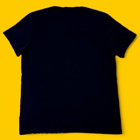 Calvin Klein Slim Fit Faux Leather Graphic Tee (Size L) - Picture 6 of 6